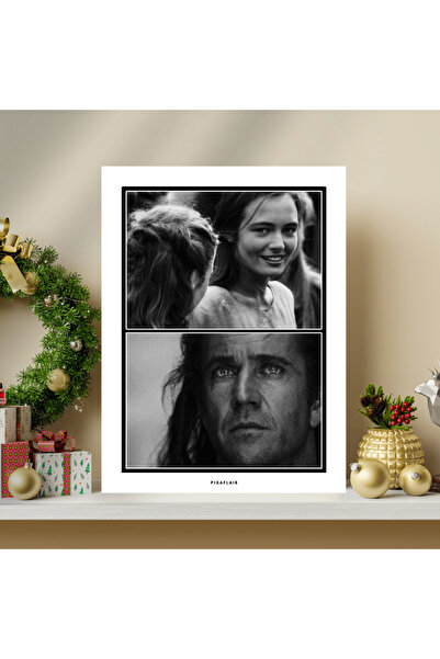 Pixaflair - Braveheart - Love - Tablo - Çerçevesiz Film Poster