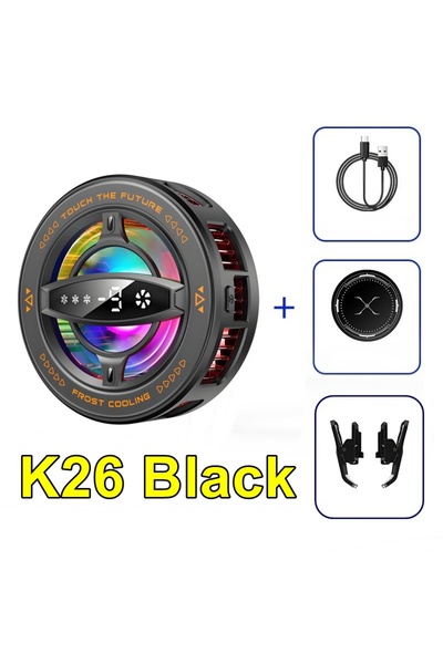 Choice K26 Black K20 Universal Portable Magnetic Semiconductor Phone Cooler w...