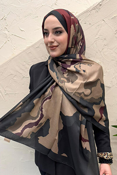 efdal şal eşarp Αφηρημένο σχέδιο από βαμβακερό σάλι