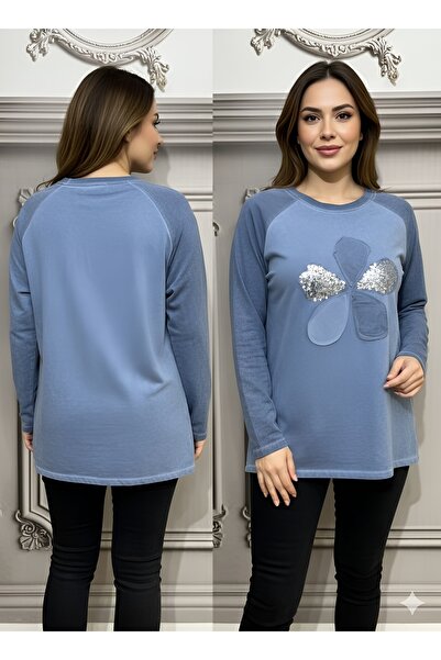 AGORATEKSTİL Women's Italian Daisy Pattern Front Nubuck Sleeve and Back Suede...