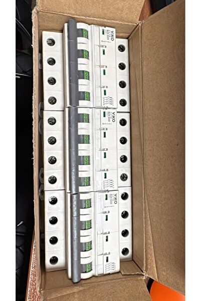 VİKO 6VTB-2C20 Monofaze Nötr Kesmeli 2X20A C Tipi Otomatik Sigorta