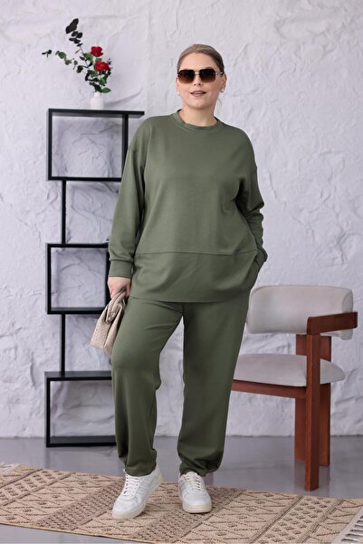Siyezen Large Size Oversized Modal Fabric Set