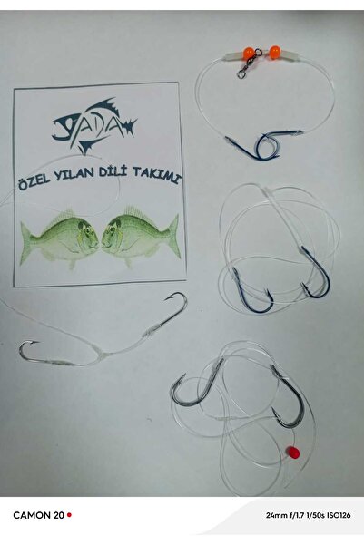 Depar YILAN DİLİ TAKIM - ÇUPRA, LEVREK İÇİN - 4 FARKLI İĞNE İLE