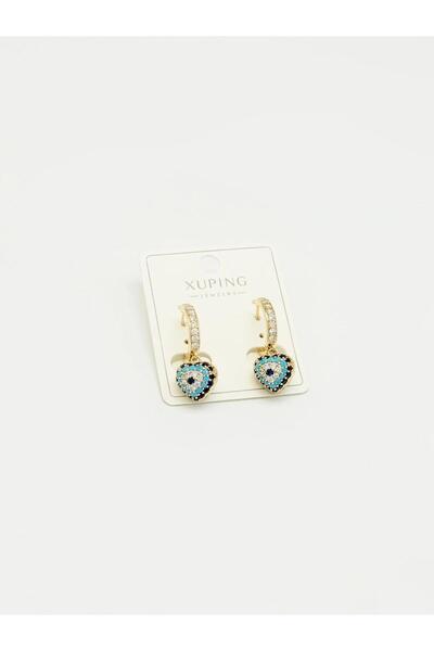 Çelik Xuping Nazarlı Küpe