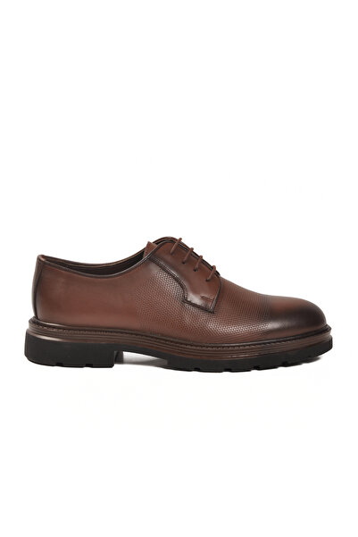AYAKMOD Brown Genuine Leather Men's Casual Shoes 201-26K m