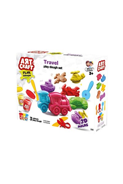 lowell home 03998 Art Craft Travel Tools Dough Set 168 Gr -Fentoys