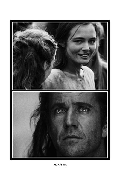 Pixaflair - Braveheart - Love - Tablo - Çerçevesiz Film Poster