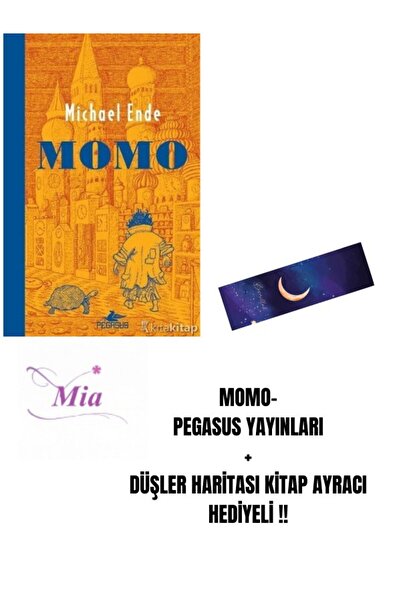 Karma Kitaplar MOMO- PEGASUS YAYINLARI + DÜŞLER HARİTASI KİTAP AYRACI HEDİYEL...