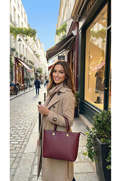 LAGRANZE Noire Élan Urban Women's Elegance Faux Leather Shoulder Bag