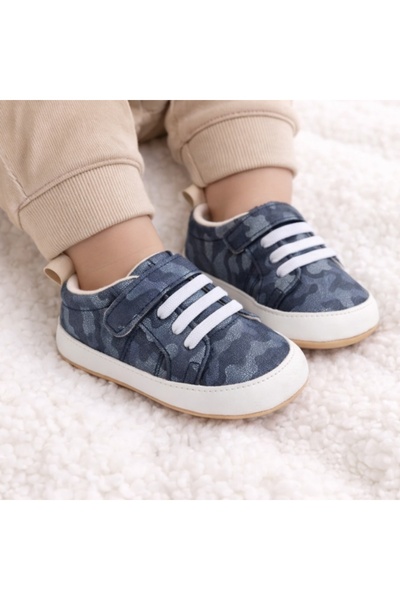 HANNA Camouflage sports shoes for babies, with non-slip soles