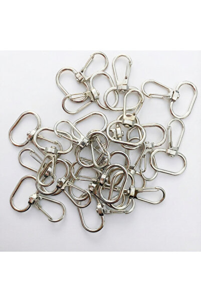 SEM AKSESUAR Cârlig de sârmă de 2 cm nichelat (argintiu) - Clemă metalică pen...