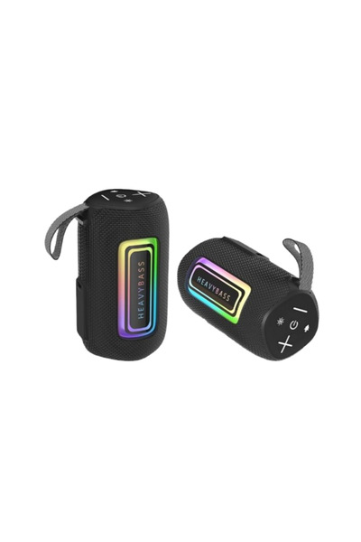 Heavy BASS 11 20W BLUETOOTH HOPERLÖR RGB RENK ÖZELLİĞİ İLE MÜZİK KEYFİ AYRI G...