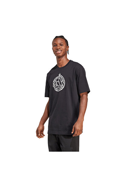 adidas Ανδρικό μπλουζάκι M Hol Mett Μαύρο Jm6437