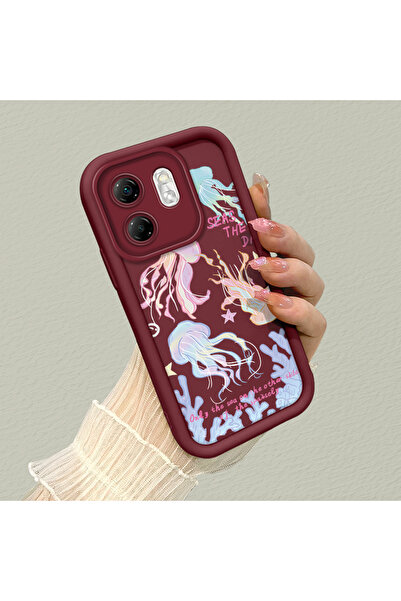 Hontinga جراب هاتف من السيليكون الناعم بنمط ميديوزا متوافق مع كاميرا إنفينيكس...