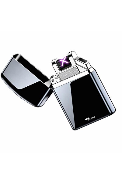 valkyrie Çift Ark Plazma Şarjlı Çakmak – Rüzgâr Geçirmez, Dokunmatik, USB Şar...