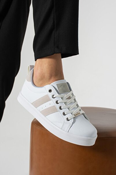 L.A Polo Daily white ice men's sneaker