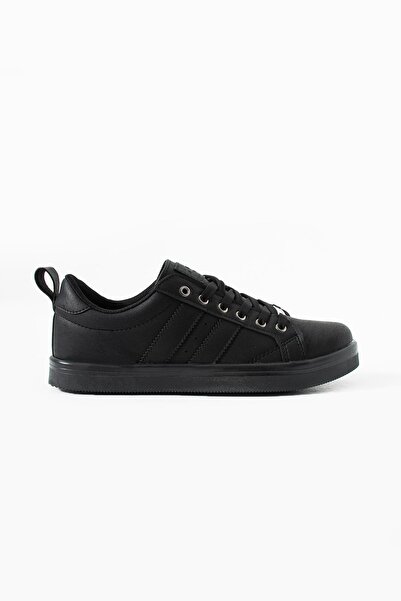 L.A Polo Casual Black Men's Sneaker