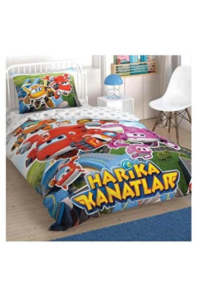 Taç Wonderful Wings Super Team Cotton Bedding Set Comforter Pillow