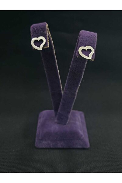 sarıyer silver Heart Model Center Is Empty Without Stones Minimal Style Love ...