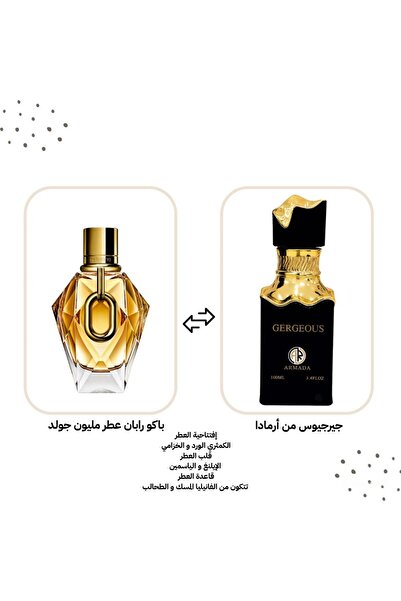 HNOF عطر جيرجيوس (Gorgeous) من أرمادا هو عطر نسائي أنيق ينبض بالجاذبية والنعومة،
