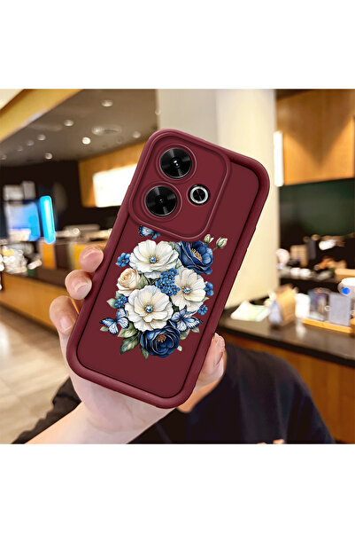 Hontinga Xiaomi Poco M6 4g Compatible Slim Silicone Phone Case Anti-Drop Butt...