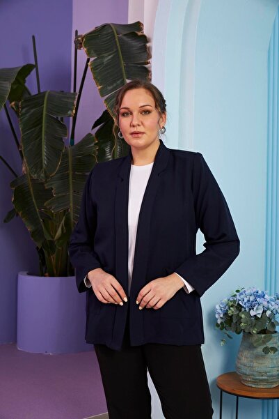 RMG Large Size Blezeer Black Jacket with Pockets