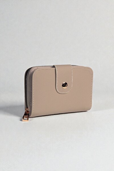 dericom Mink Zippered Snap Fastener Women's Wallet – Multi-Compartment Mini M...