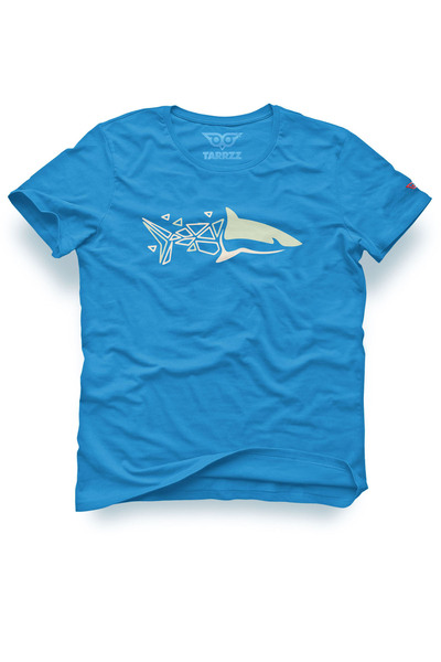 Tarrzzcom Unisex Design Tshirt Pixel Shark