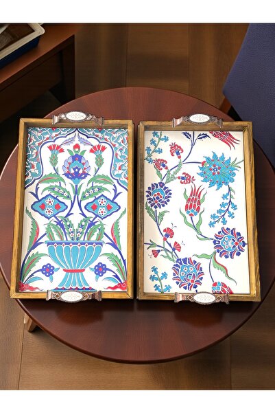 Artistic Quality Decorative Tea, Coffee and Presentation Tray, Promise, Engag...