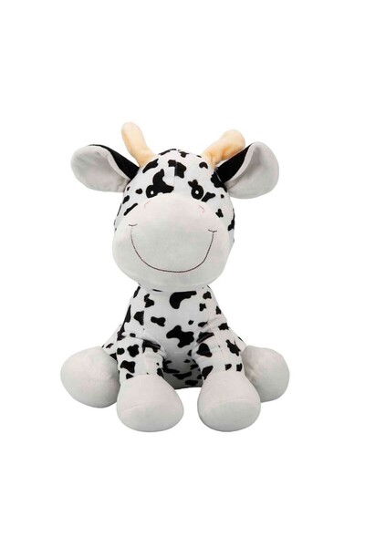 NW NessiWorld 3182 Sitting Plush Animals 35 cm Hippopotamus-Cow-Elephant-Ness...