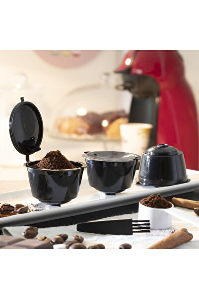 OEM Set of 3 reusable coffee capsules