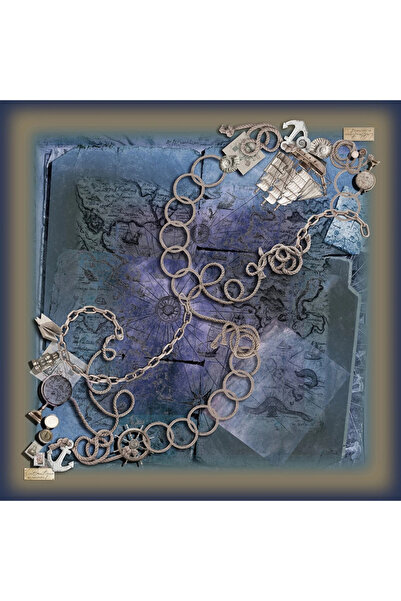 LA BOUTIQUE Fall Scarf 2478-04 90X90