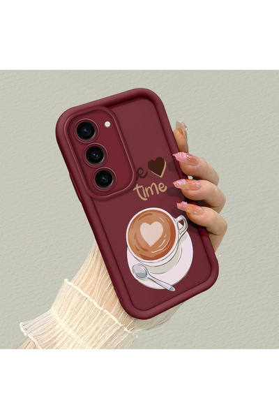 Hontinga حافظة هاتف من السيليكون الناعم بنمط لطيف متوافقة مع كاميرا سامسونج ج...