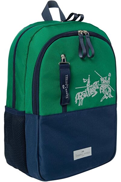 Faber Castell Faber-Castell Duo Okul Sırt Çantası Yeşil Mavi