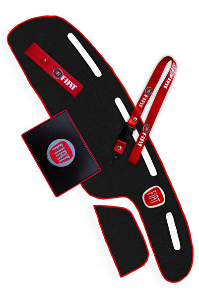 TUSBA MARKET Fiat Tipo - Tempra Torpido Halısı & Kaydırmaz Ped & Oto Ayna Ask...