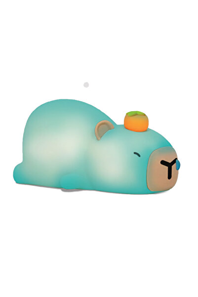 Petrix 34627 Sevimli Capybara Ayarlanabilir Şarjlı Gece Lambası