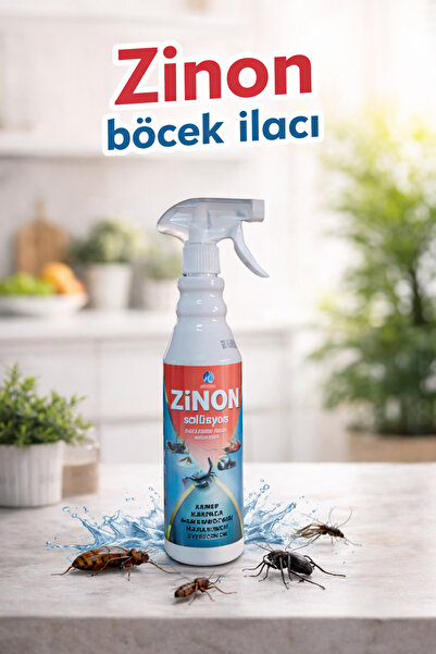 Zinon Böcek İlacı Sprey – Hamamböceği, Karınca, Akrep ve Sivrisineklere Etkili