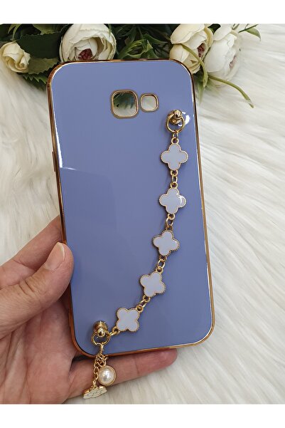 Aksesuarda Moda Samsung J7 Prime-J7 Prime 2 Compatible Clover Flower Hand-Hel...