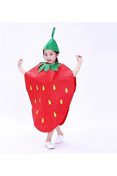Generic Cute Strawberry Costume for Kids