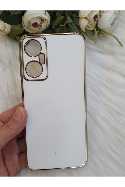 ZB Aksesuarda Moda حافظة لامعة مقطوعة بالليزر ومفصلة باللون الذهبي متوافقة مع...