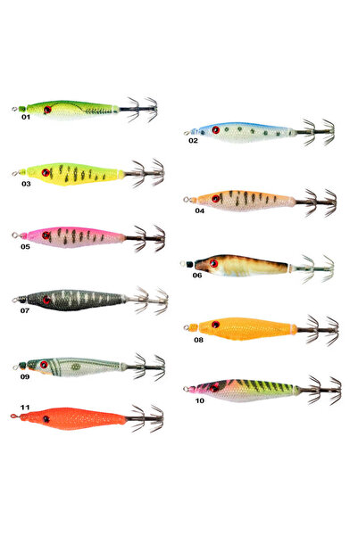 RYUJI New Soft Squid 7cm 2.8gr Silikon Kalamar Zokası