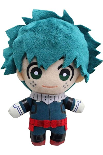 Generic Ski Mix Plush Toy of MHA Deku Todoroki Bakugo, 15 cm (Green, One Size)