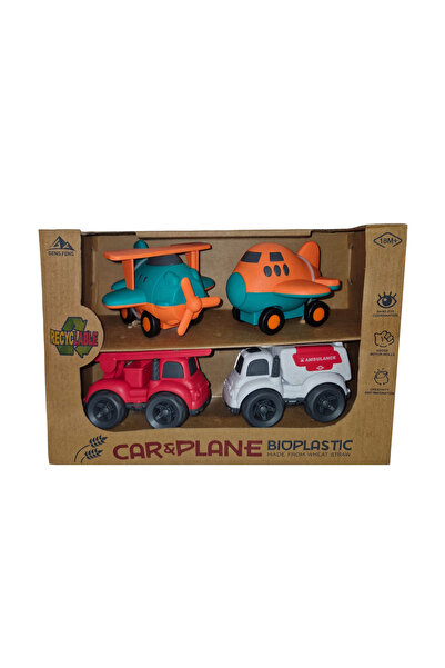 JUCARII SET 2 AVION +2 MASINI- CU RULARE LIBERA