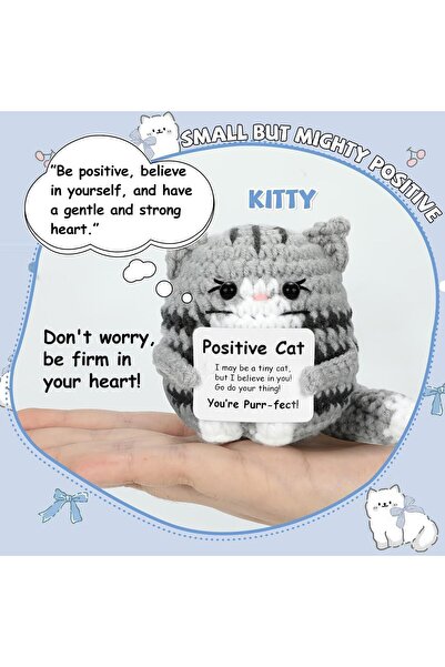 Generic Positive Crochet Cat