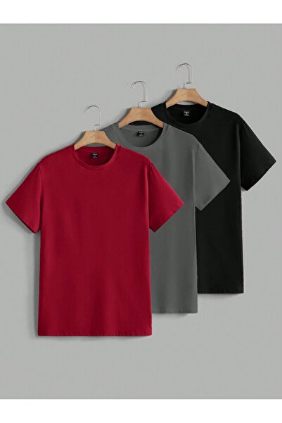 By Layina 3-Pack Advantageous Package Crew Neck T-Shirt