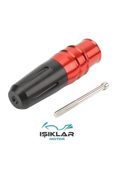 Hsb Yamaha Rayzr Egzoz Koruma Kırmızı Aks00338