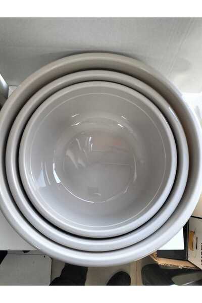 kurt41 طقم حوض بلاستيكي مكون من 3 قطع من حوض المطبخ الملون المختلط (7.5/10/15...