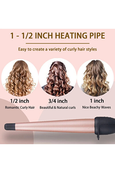 shopwave مكواة تجعيد الشعر الاحترافية GW-7300 (5047)