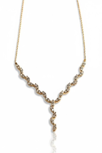 Hakan Güler Kuyumculuk 14 Ayar Altın Sarmaşık Model Su Yolu Zincir