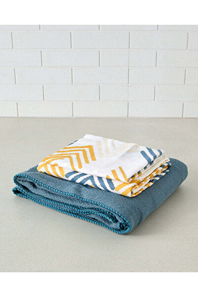 REDTAG طقم لحاف مطبوع متعدد الألوان مكون من 3 قطع (مقاس فردي)